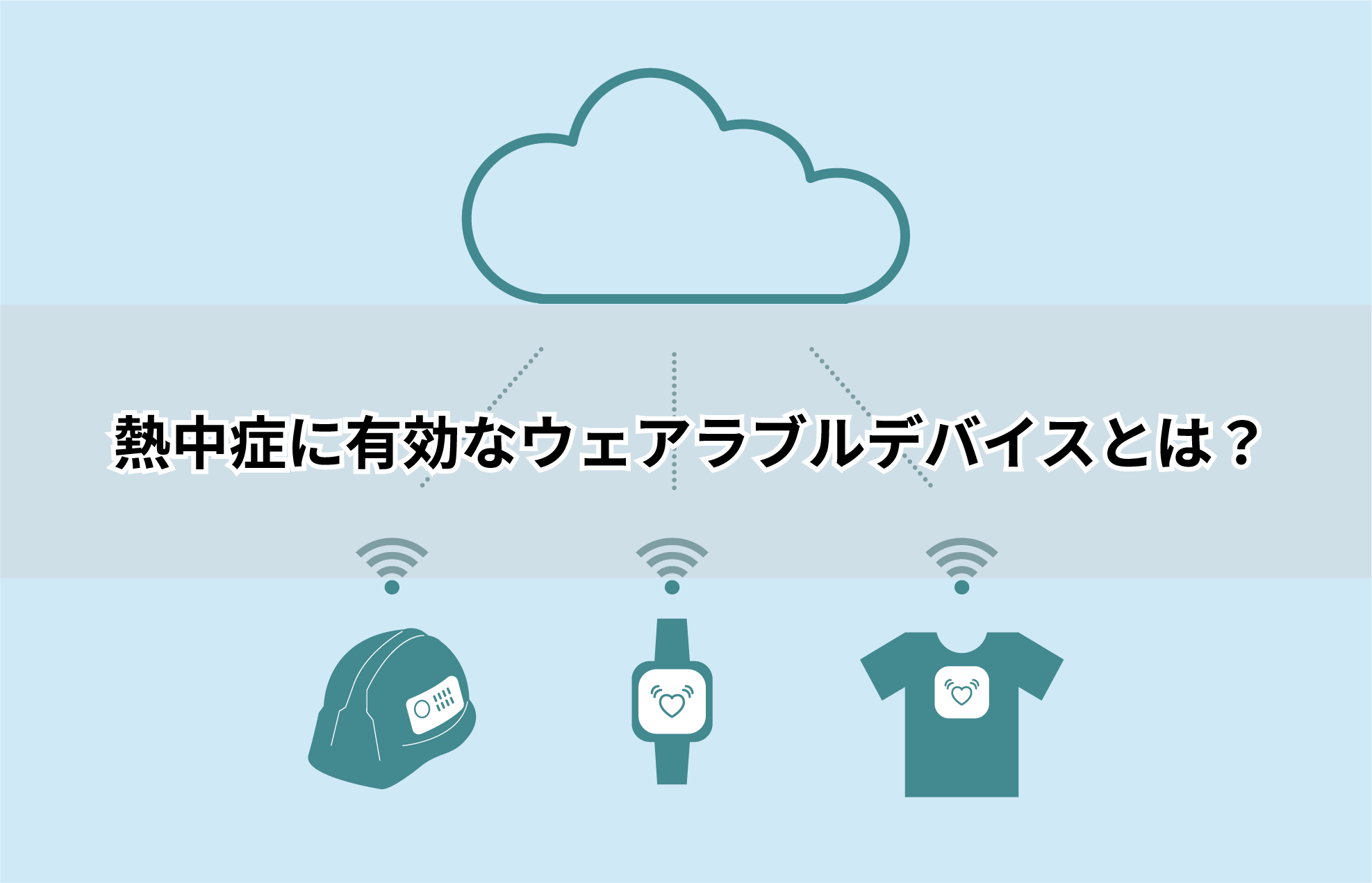 熱中症対策に有効なウェアラブルデバイスとは？ 働く現場の熱中症０プロジェクト